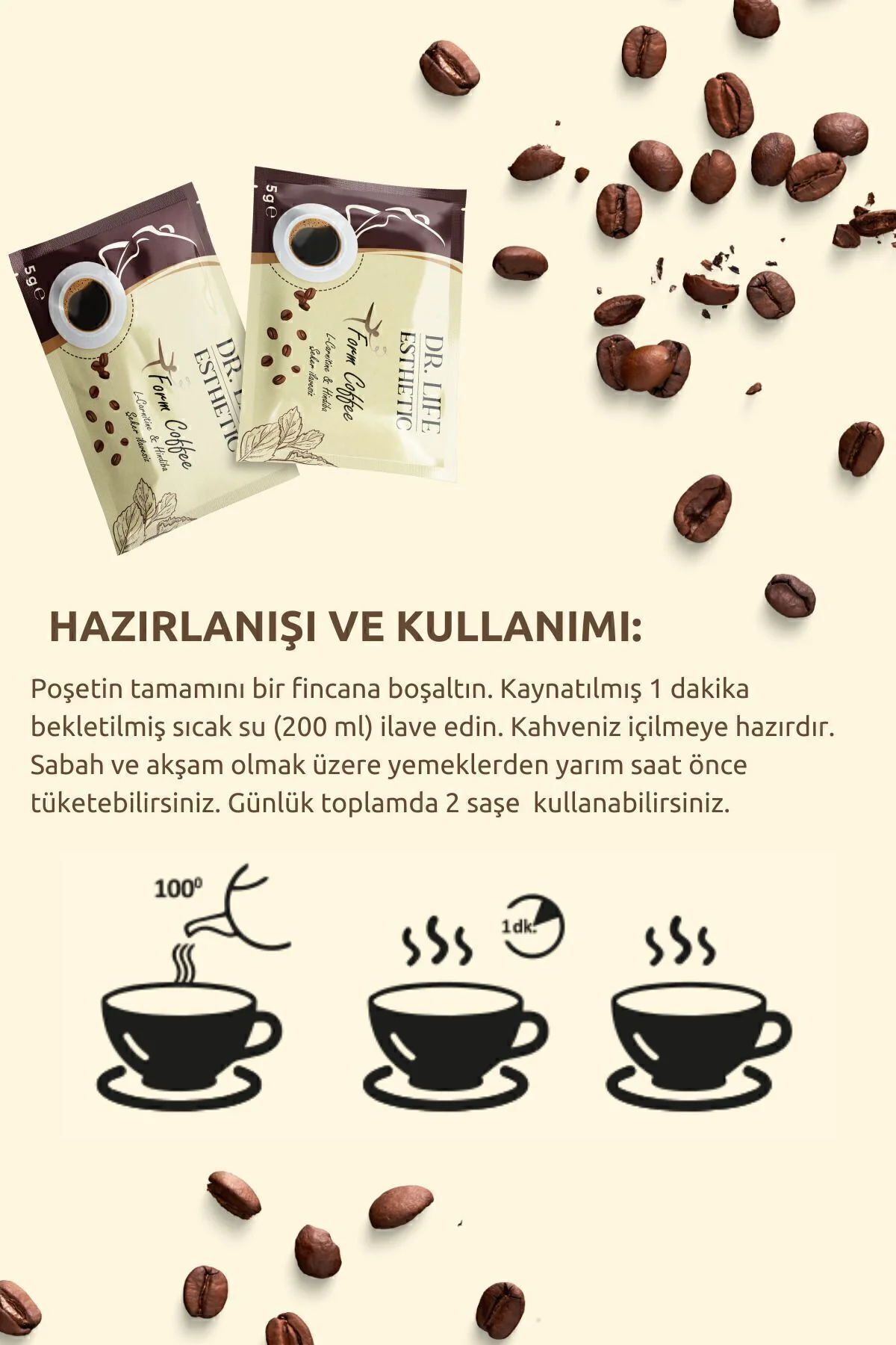 Hindiba Kahvesi 30'lu 1 Aylık Kullanım 150 Gr