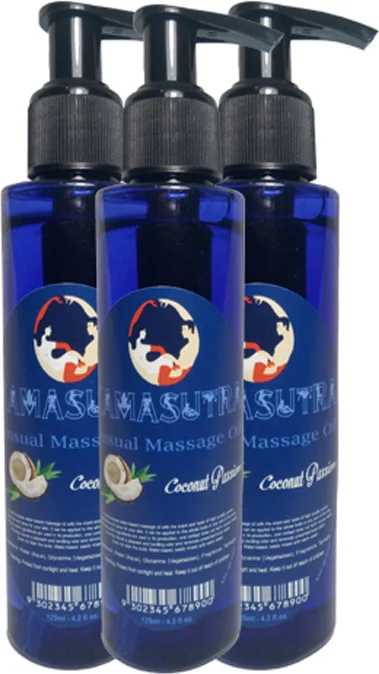 Hindistan Cevizi Aromalı Vücut Masaj Yağı 125 ml 3'lü Set - Lezzetli ve Nemlendirici Masaj Deneyimi Fiyatı, Yorumları ve Özellikleri
