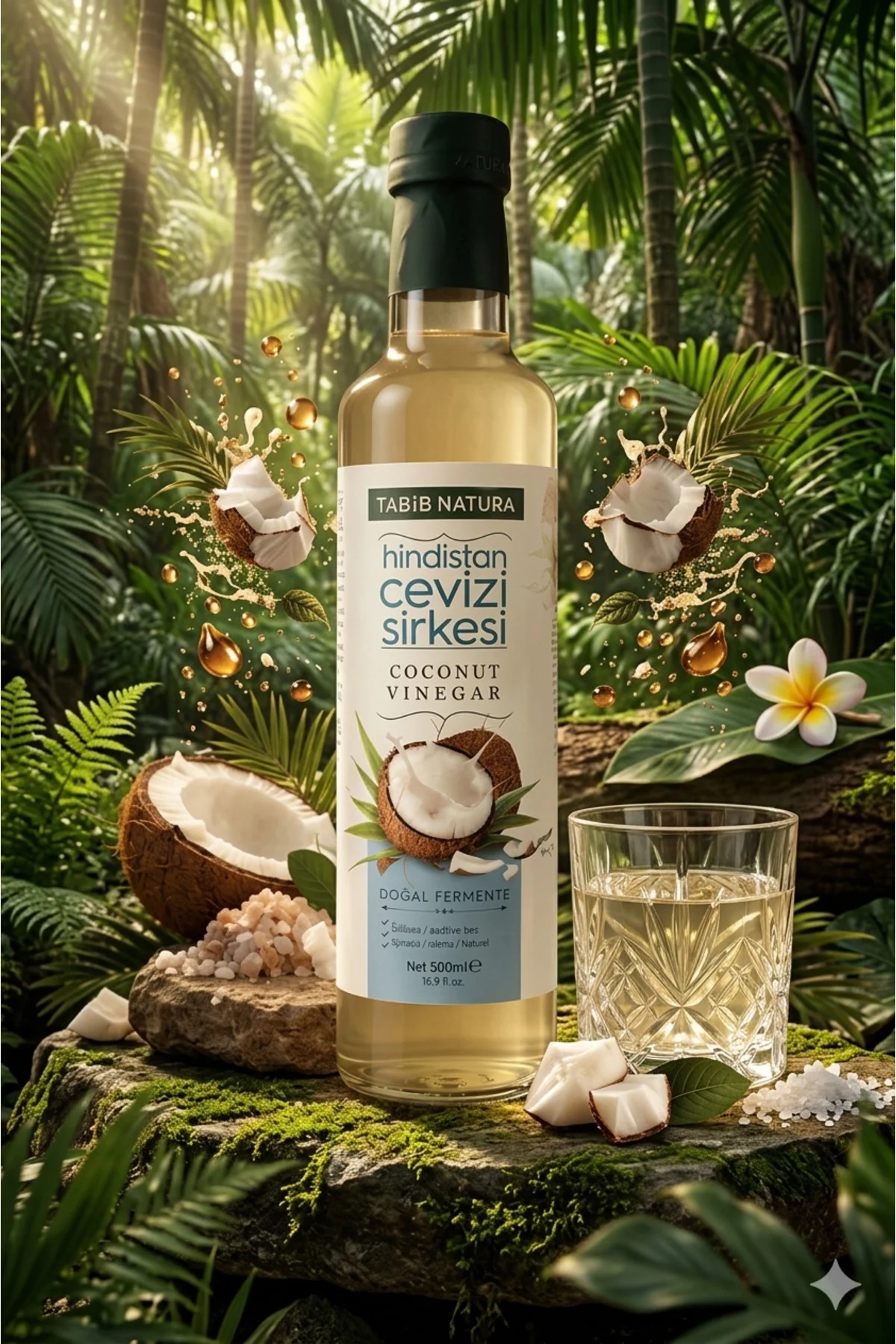 Hindistan Cevizi Sirkesi Coconut Vinegar 500 ML