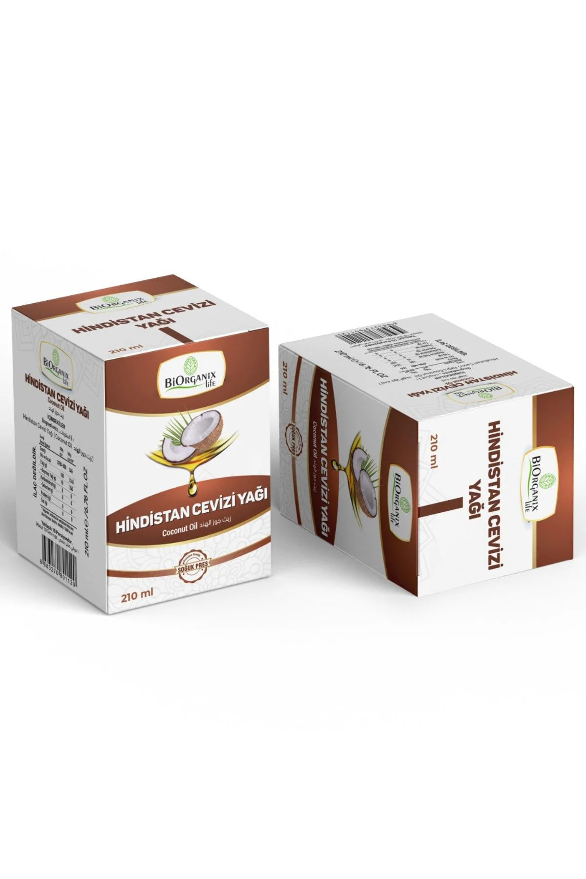 Hindistan Cevizi Yağı 210 Ml