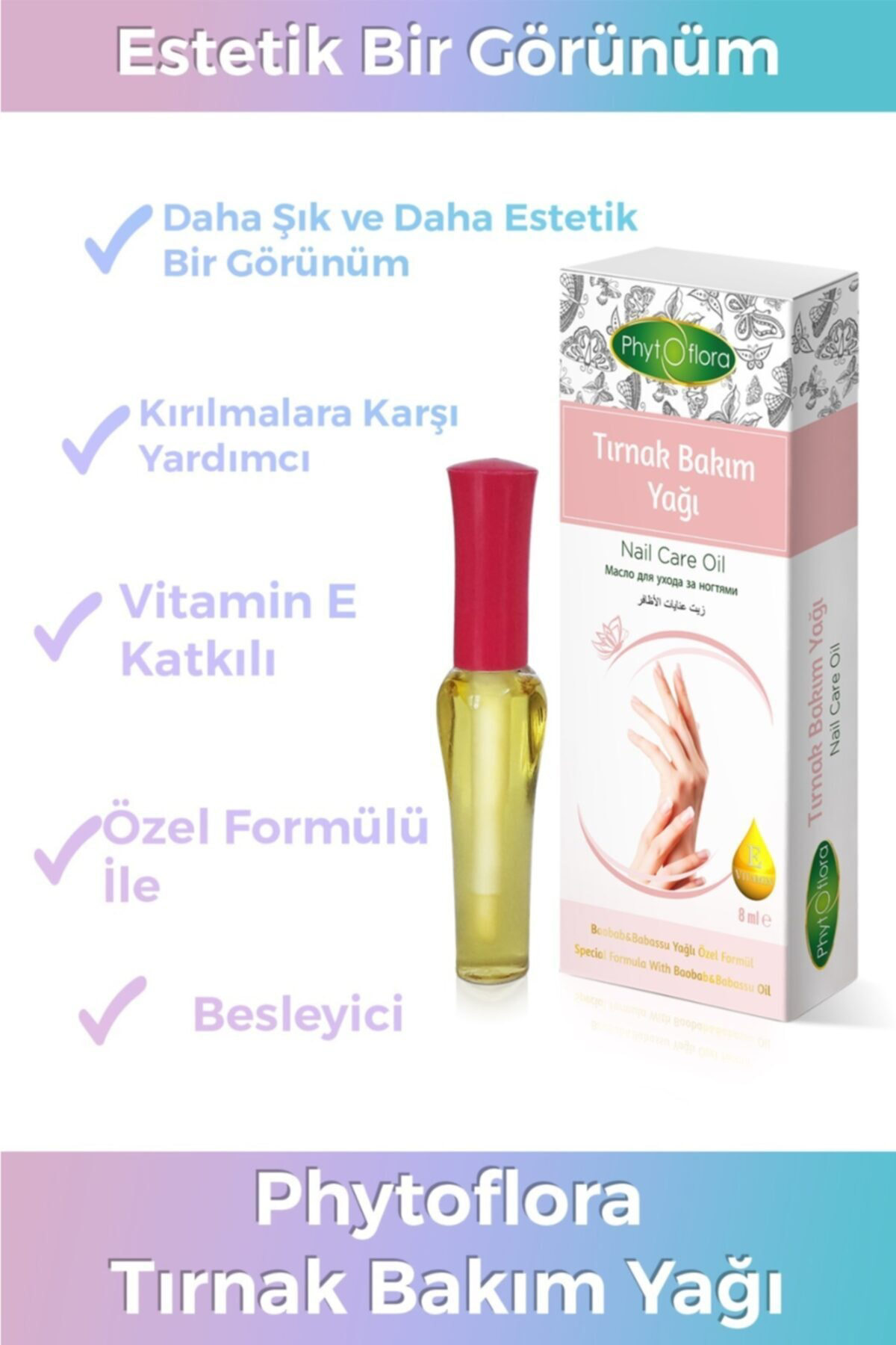 Hindistan Cevizi Yağlı Saç Bakım Spreyi 120 Ml Ve Tırnak Bakım Ya