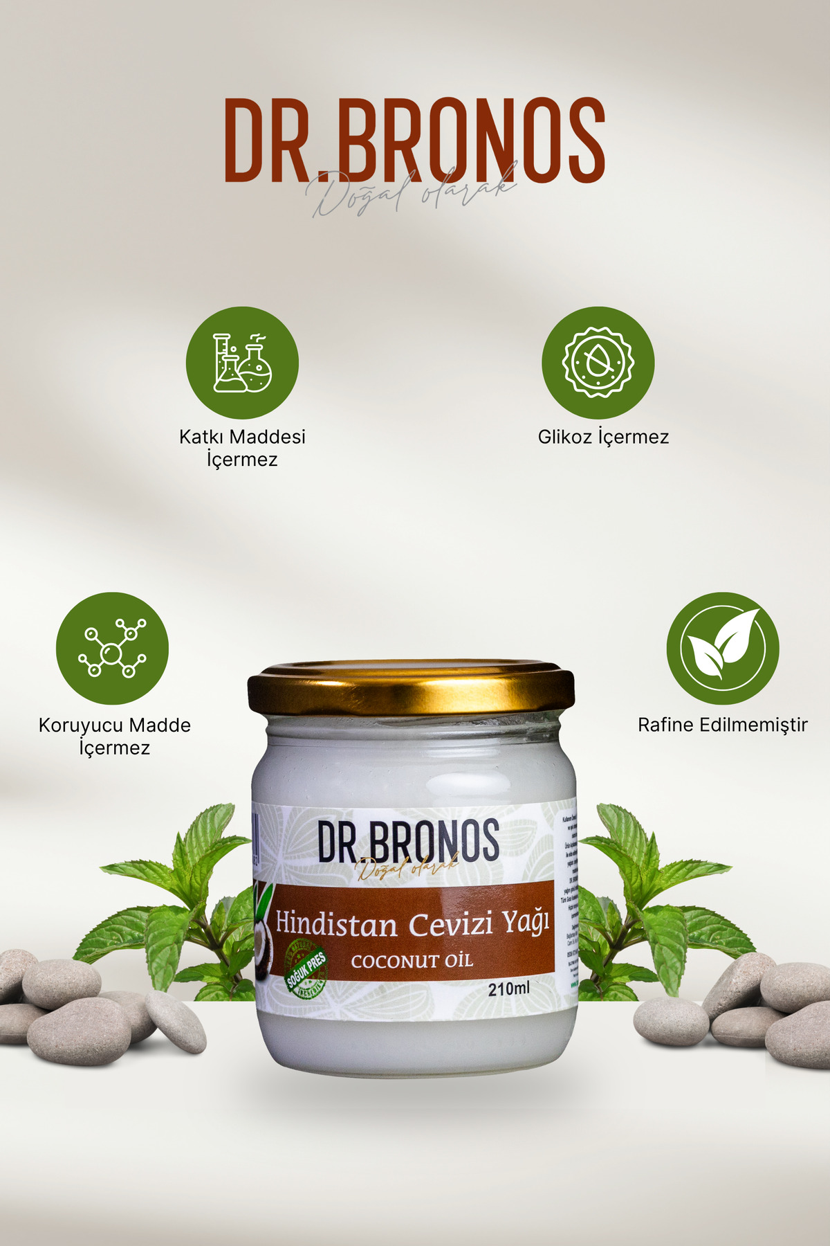 Hindistan Cevizi Yağı 210 ml