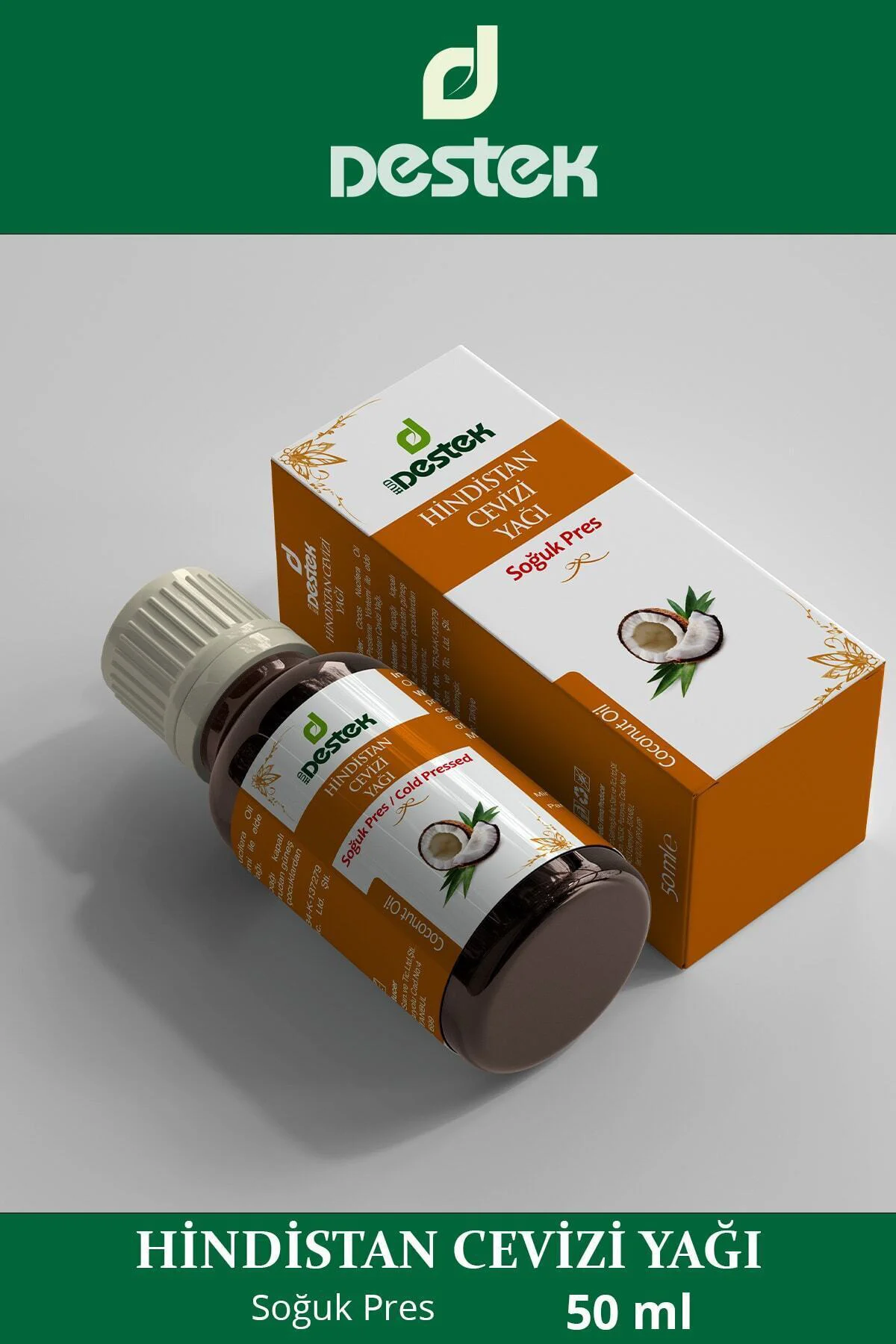 Hindistan Cevizi Yağı (soğuk Pres) 50 ml Fiyatı, Yorumları ve Özellikleri