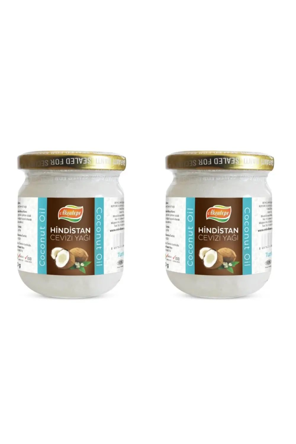 Hindistan Cevizi Yağı 160 Gr X2 Adet