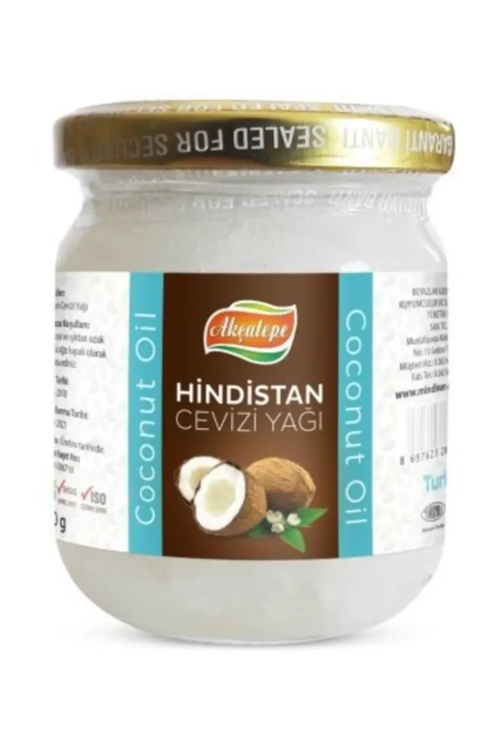 Hindistan Cevizi Yağı Sabit 160 gr.i