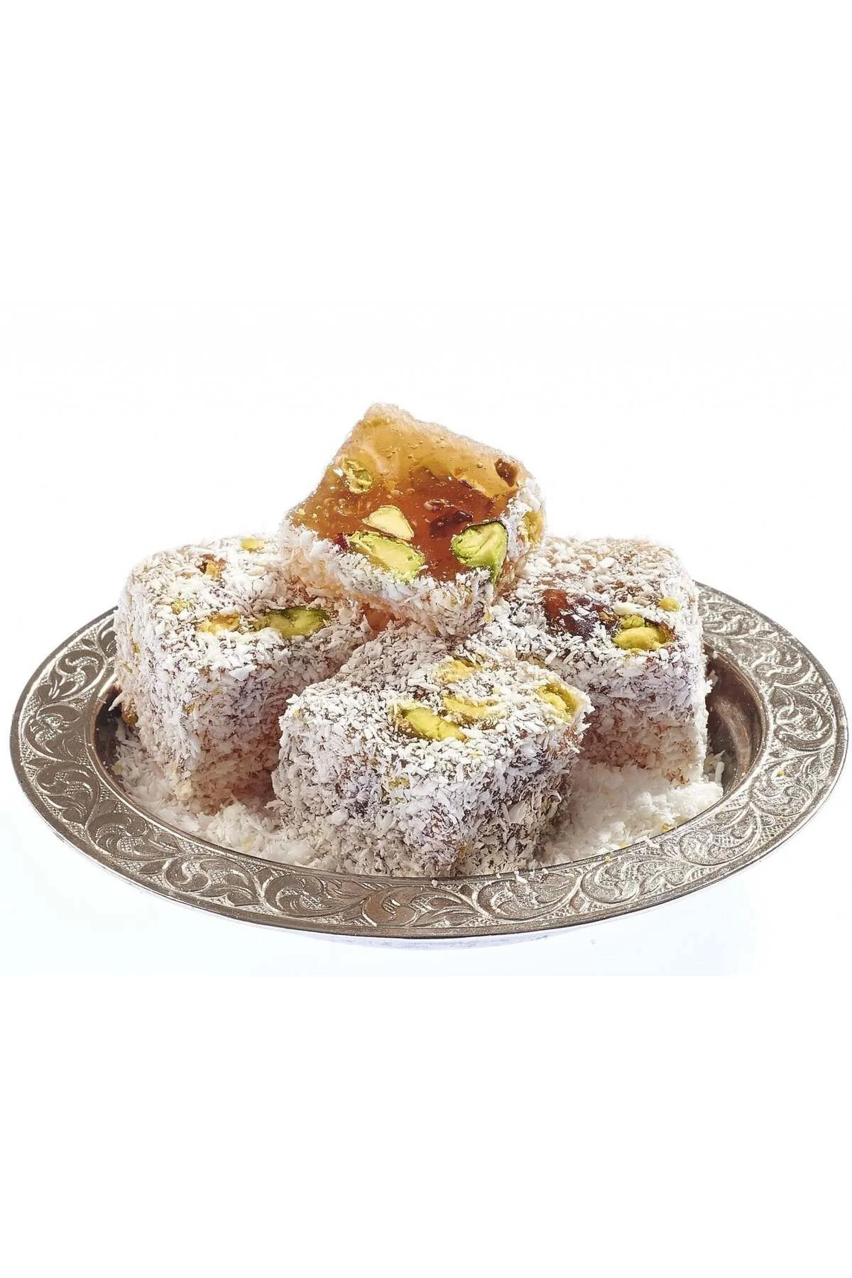 Hindistan Cevizli Antep Fıstıklı Lokum 500 g Fiyatı, Yorumları ve Özellikleri