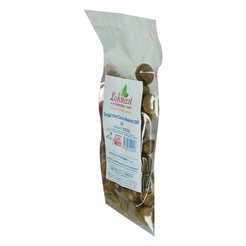 Hint Cevizi Muskat - %100 Doğal Küçük Hindistan Cevizi 100 Gr Hint Cevizi Muskat - %100 Doğal Küçük Hindistan Cevizi 100 Gr