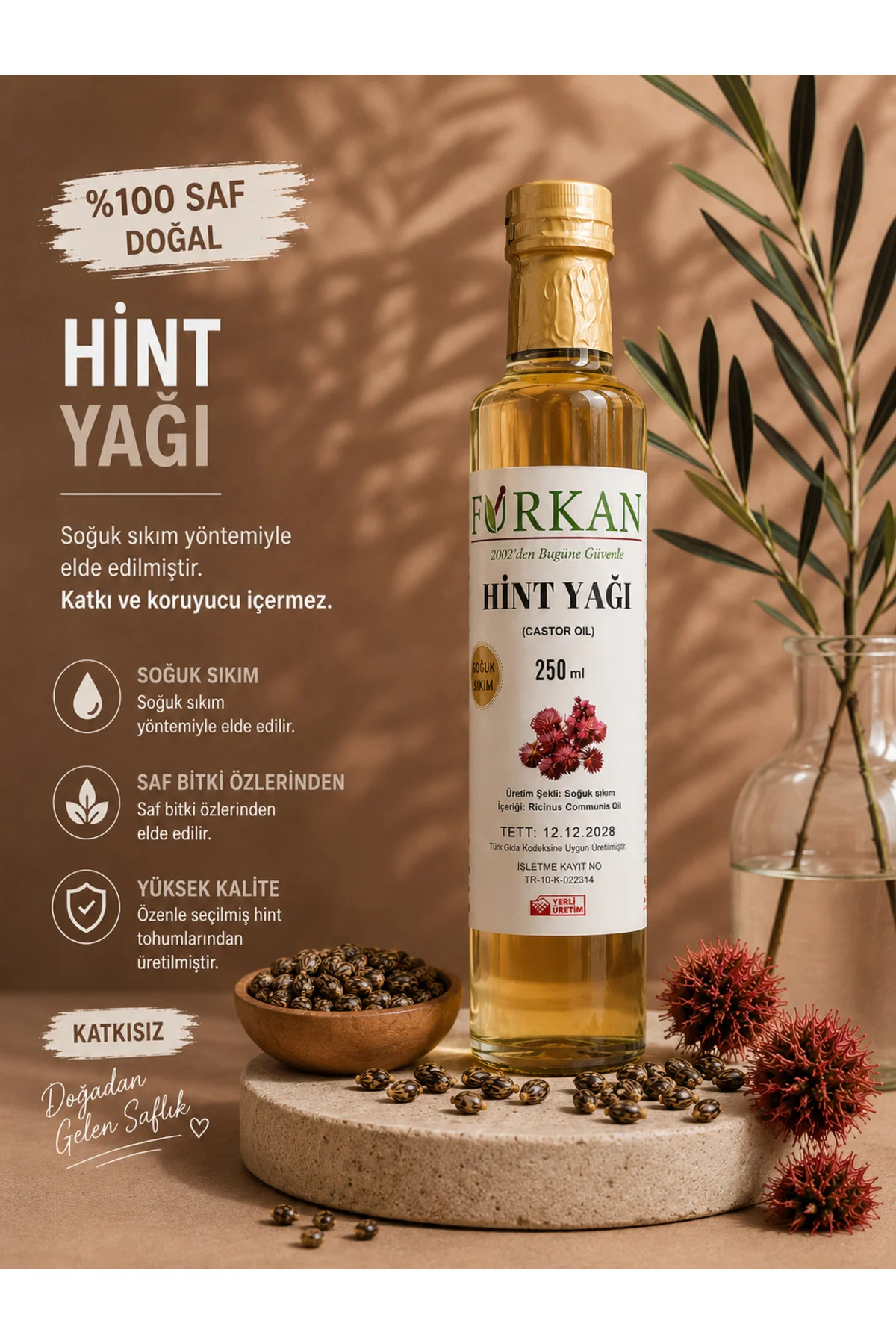 Hint Yağı 250ml