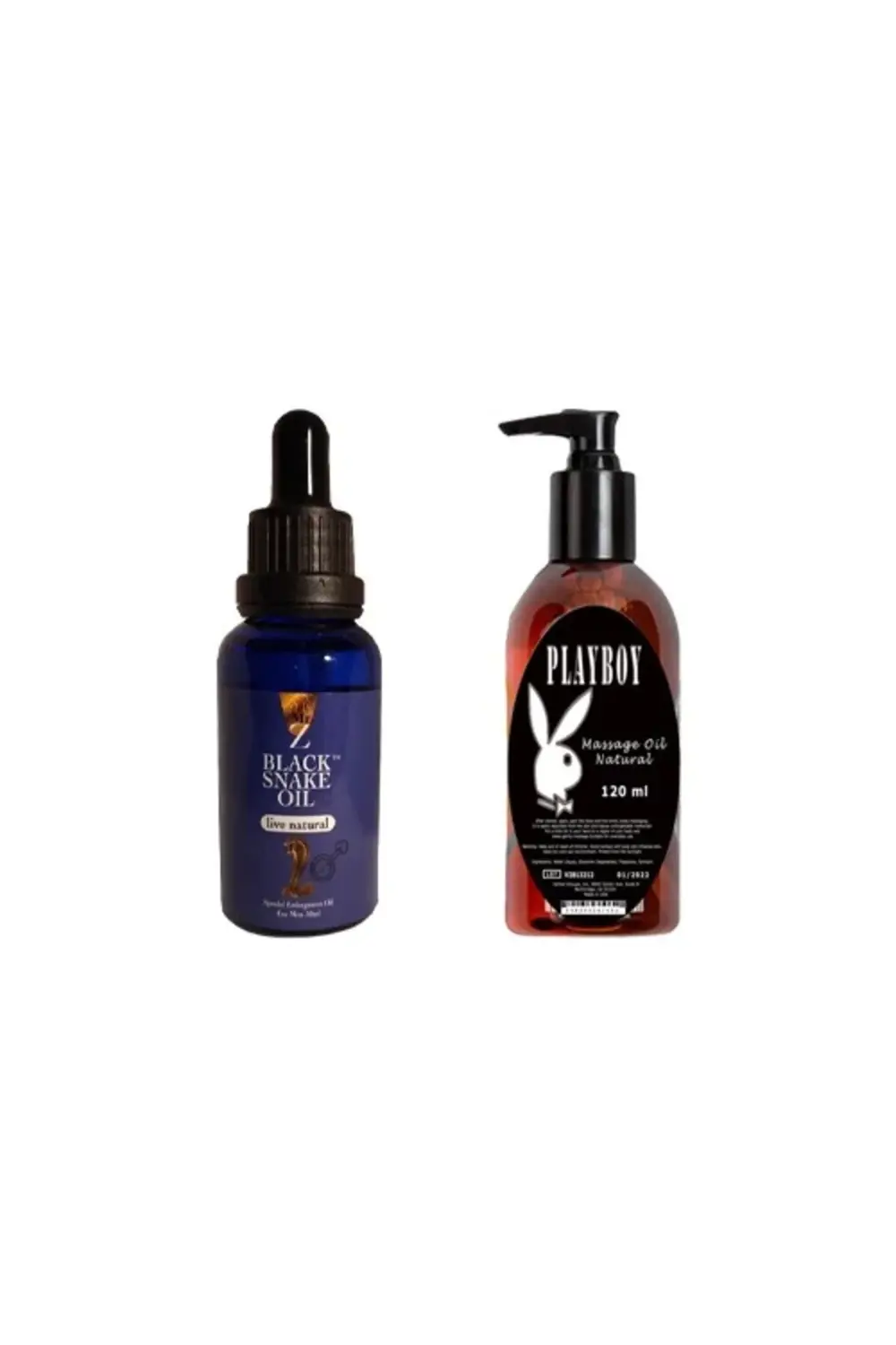 Hintohu Black Snake Erkekler Için For Men Playboy Masaj Yağı