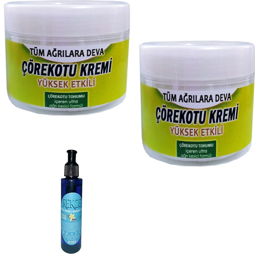 Hintohu Çörek Otu Kremi 100 ml x 2 + Rekza Çilekli Vücut Masaj Bakım Yağı 125 ml - Cilt Bakım Seti Fiyatı, Yorumları ve Özellikleri