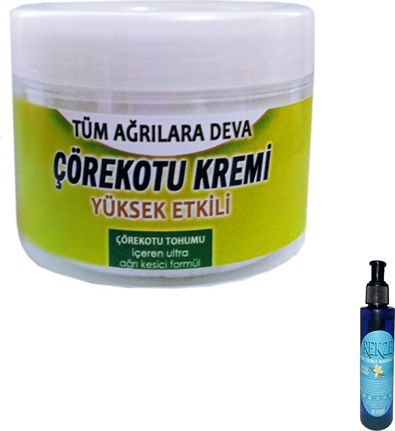Hintohu Çörek Otu Kremi 100ml + Çilekli Vücut Masaj Bakım Yağı 125ml — Cildi Besler ve Nemlendirir Fiyatı, Yorumları ve Özellikleri