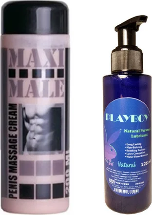 Hintohu Maxi Erkek Bakım Kremi 200 ml & Playboy Natural Lubricant 125 ml — Erkekler İçin Premium Bakım Seti Fiyatı, Yorumları ve Özellikleri