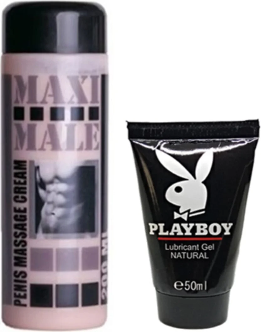 Hintohu Maxi Male Cream 200ml Ve Playboy Natural Lubricant 50ml Fiyatı, Yorumları ve Özellikleri