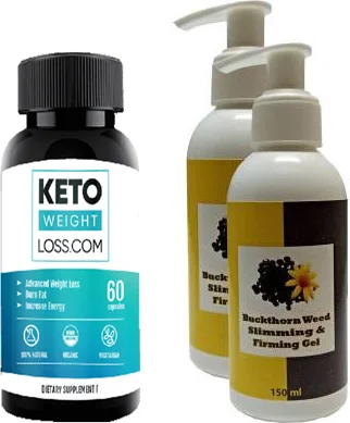 Hintohu Vücut Bakım Jeli & Acı Çilek Tohumu Krem Seti - 150Ml Jel + 2 Krem + Keto Weight Loss