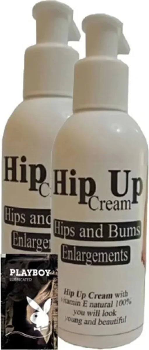 Hip Up 1+1 Kremi + Hediye Jel - 120 ml Cilt Bakım Seti