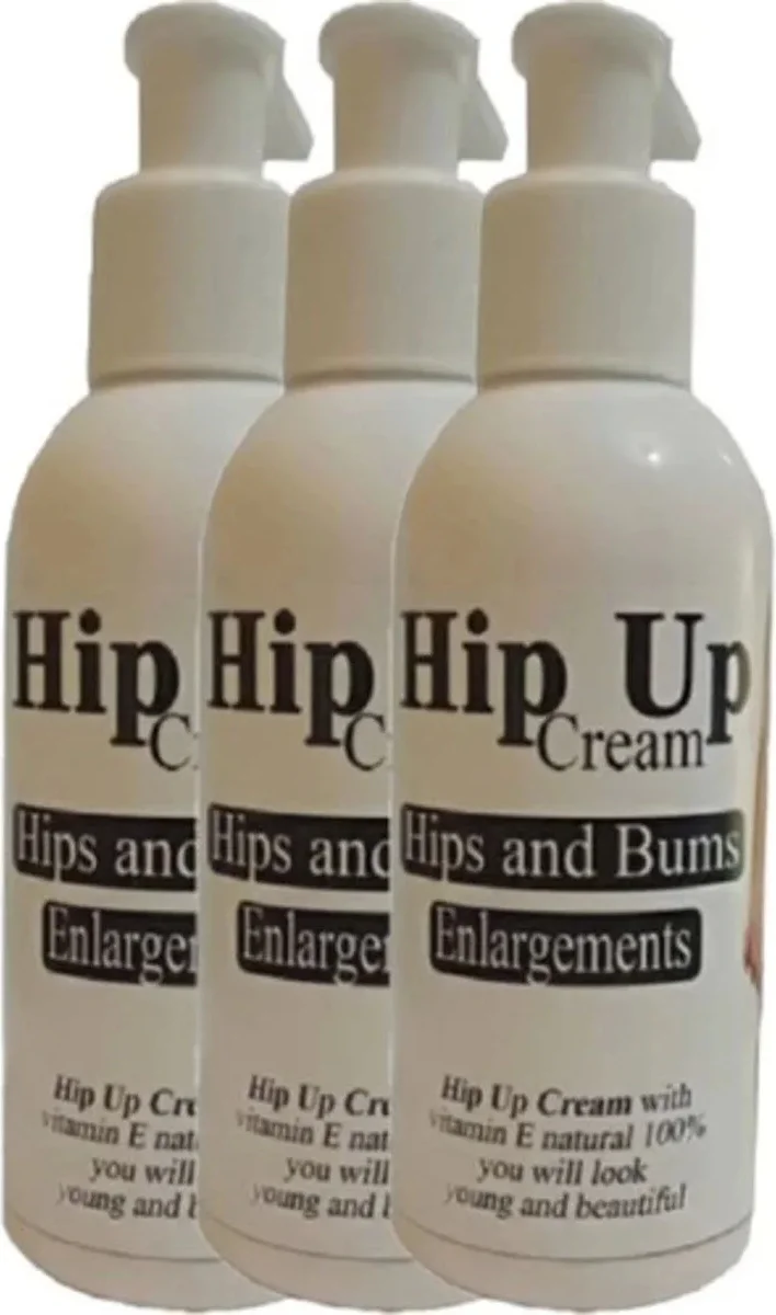 Hip Up 3lü Adet Kalcayı Kremi - Büyük Boy 120 ml