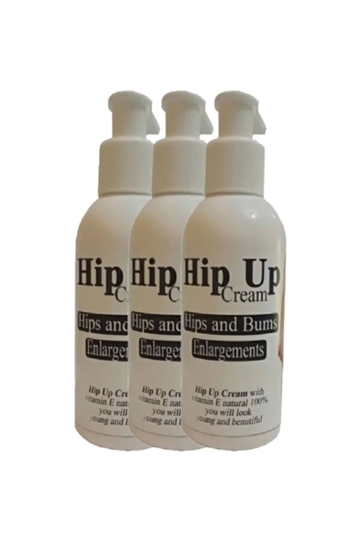 Hip Up 3lü Adet Pres Kremi 120 ml – Kalça Kırpması ve Sıkılaştırıcı Bakım