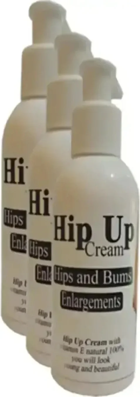 Hip Up Kalça Bakım Kremi 120 ml - 3'lü Set ile Kalça Şekillendirici Bakım