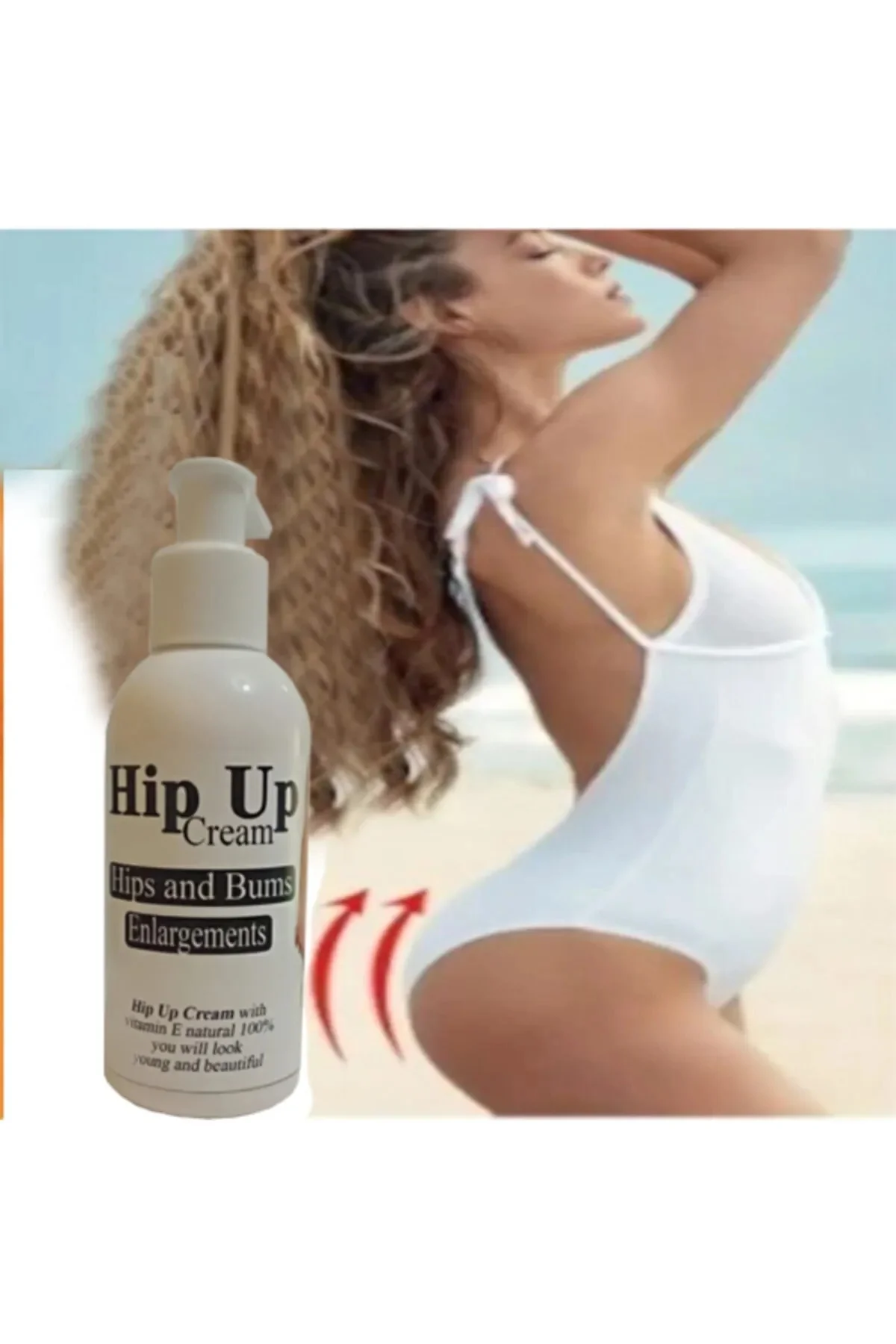 Hip Up Kalça Şekillendirici Krem 120 ml 3 Adet - Sıkılaştırıcı Bakım