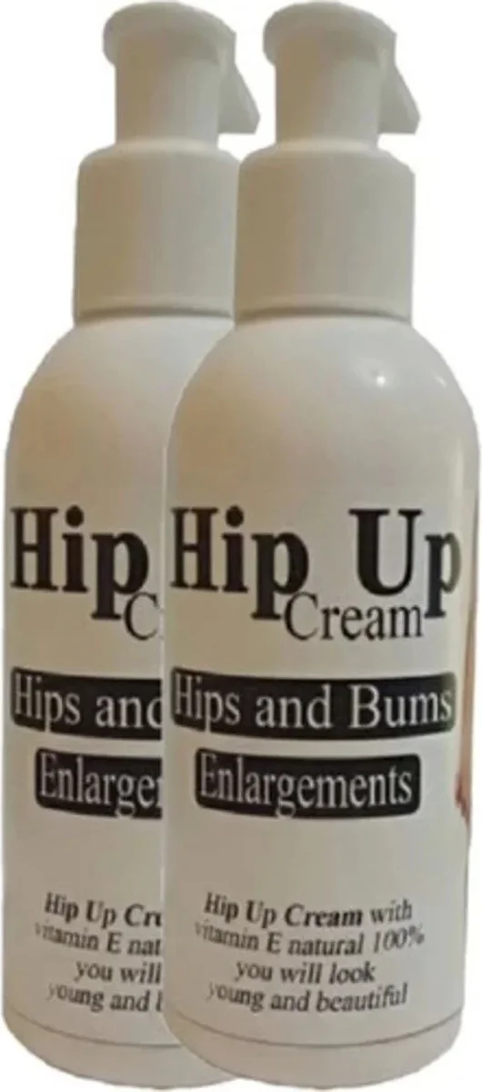 Hip Up Kalcayı Kremi 2'li - 120 ml ile Pürüzsüz ve Esnek Cilt