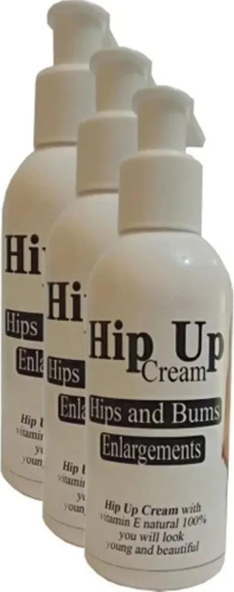 Hip Up Kremi - Kalça Formlandırıcı ve Sıkılaştırıcı Bakım (3x120ml) Fiyatı, Yorumları ve Özellikleri