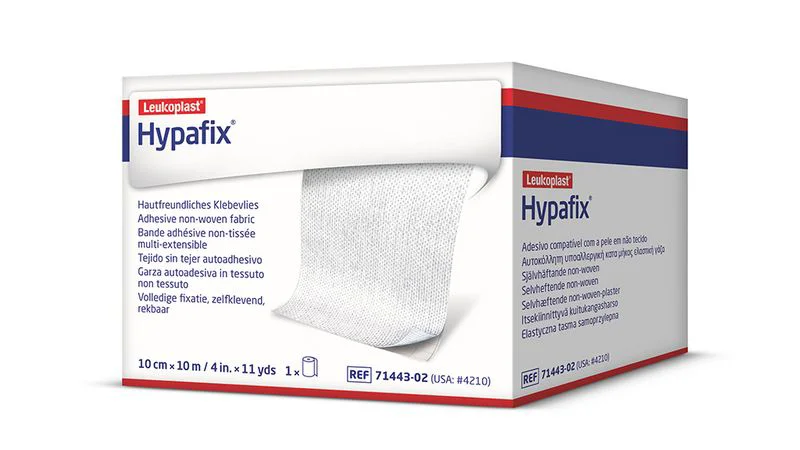 Hipafix Yara Bandı 10x10m - Lateksiz, Su Geçirmez Esnek Pansuman Bandı