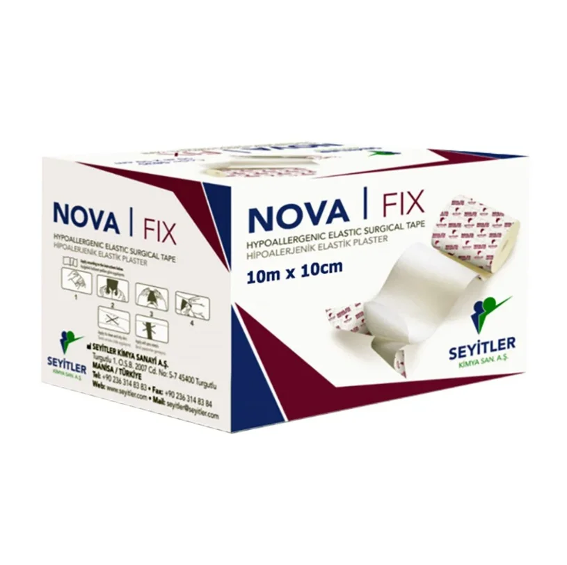 Hipoalerjenik Elastik Flaster 10m x 10cm | Tekstil Destekli Panşuman Bandı