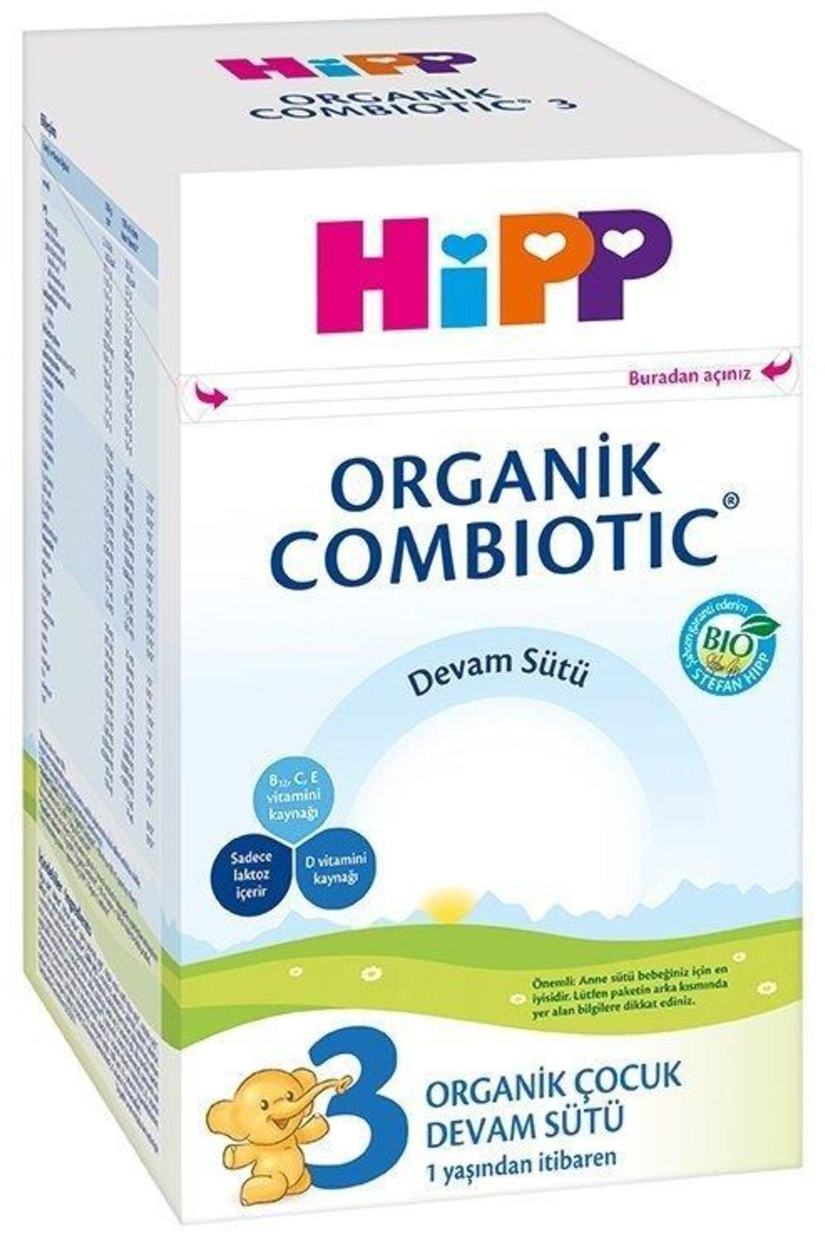 Mcm Group Hipp 3 Organik Combiotic Bebek Sütü 800Gr