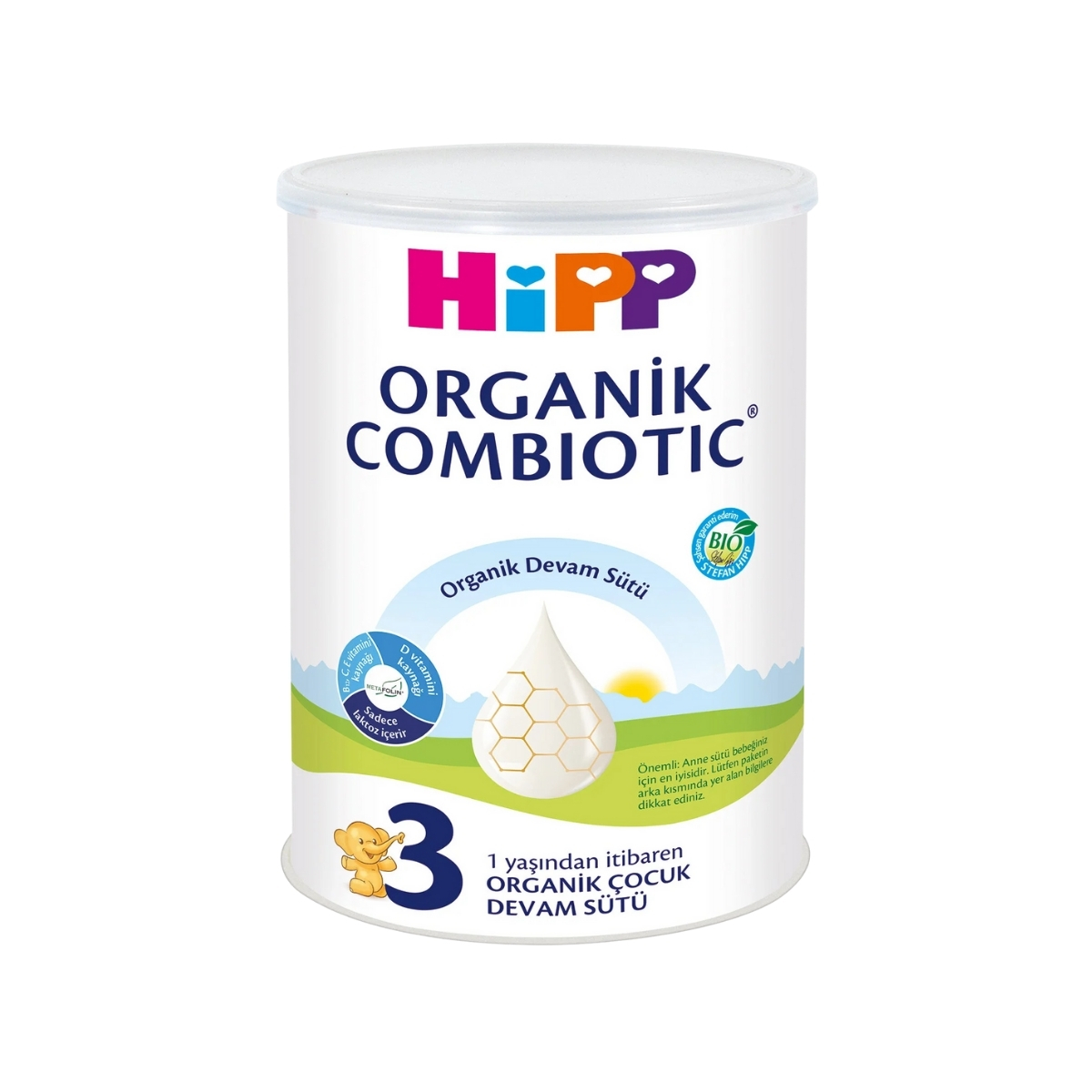 Hipp  3 Organik Combiotik Devam Sütü 350 Gr