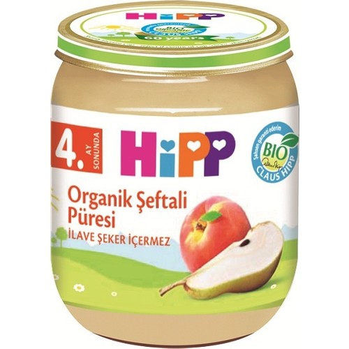 Hipp Organik Şeftali Püresi 125 Gr Hipp Organik Şeftali Püresi 125 Gr
