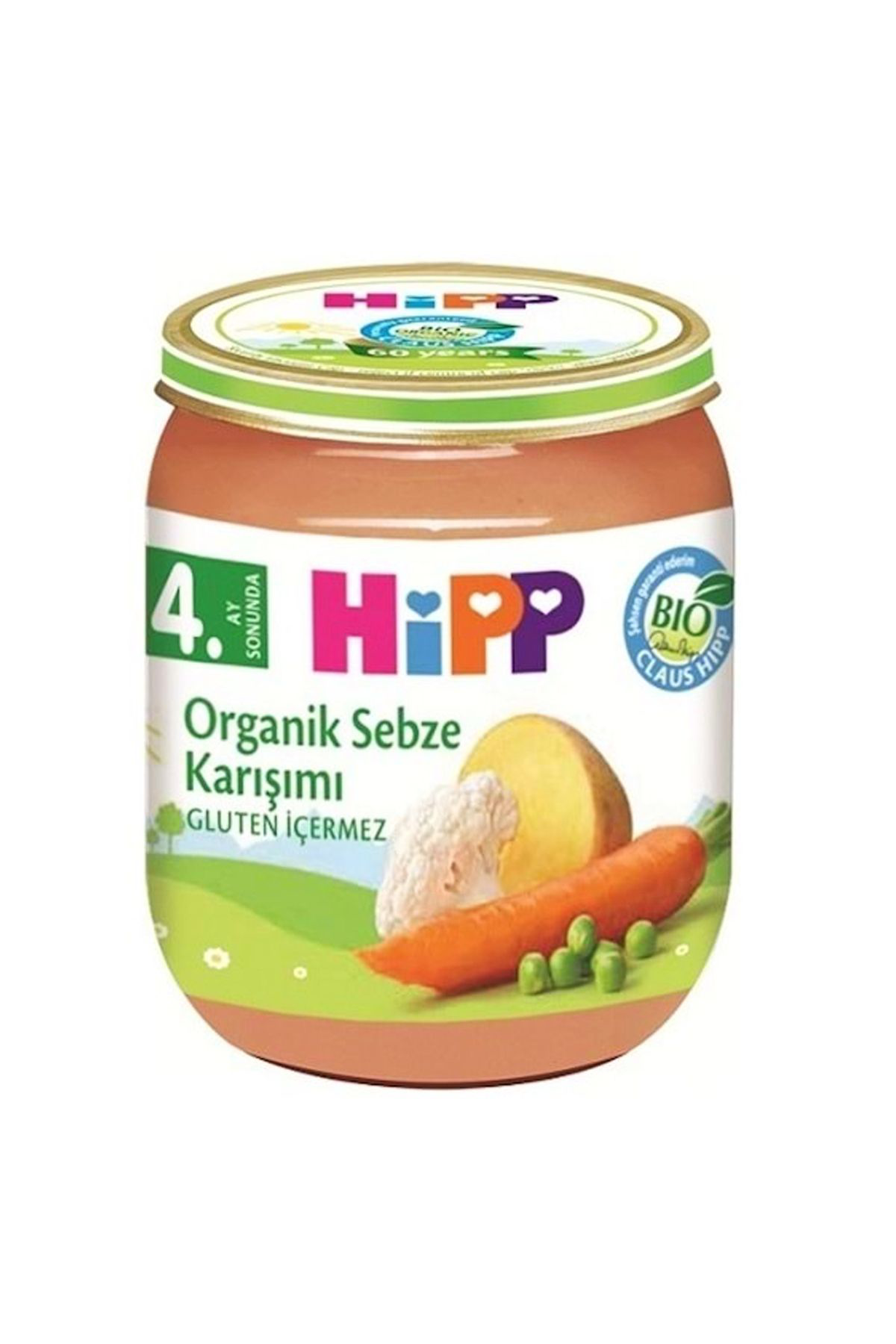 Hip P Organik Sebze Karişimi 125 Gr