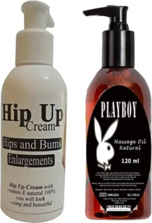 Hipup Kalça Kremi ve Playboy Masaj Yağı Seti - Vücut Şekillendirici Bakım Fiyatı, Yorumları ve Özellikleri