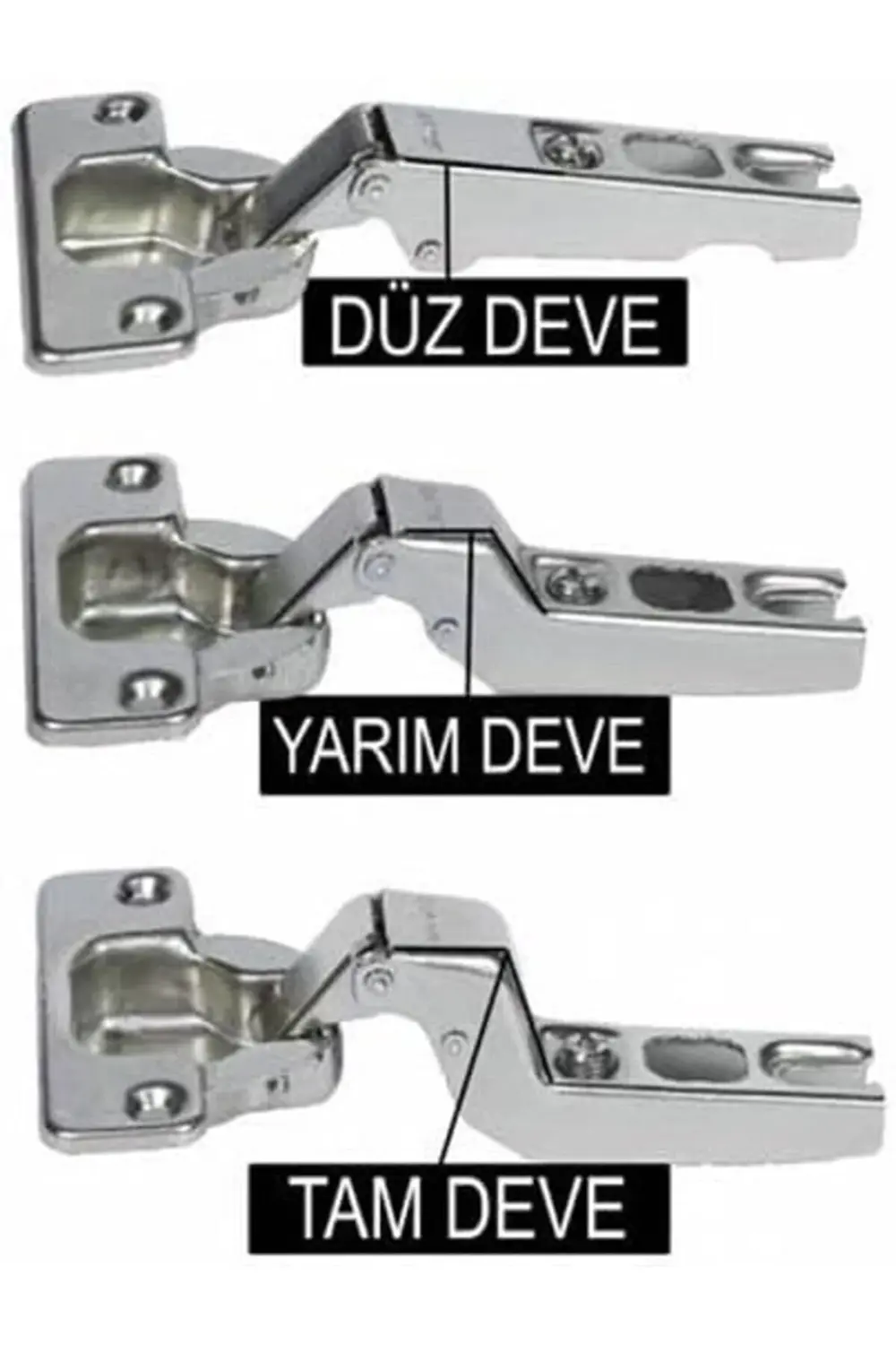 Hırdavat DMK Yaylı Tas Menteşe Deveboynu (2 Adet) 1185222