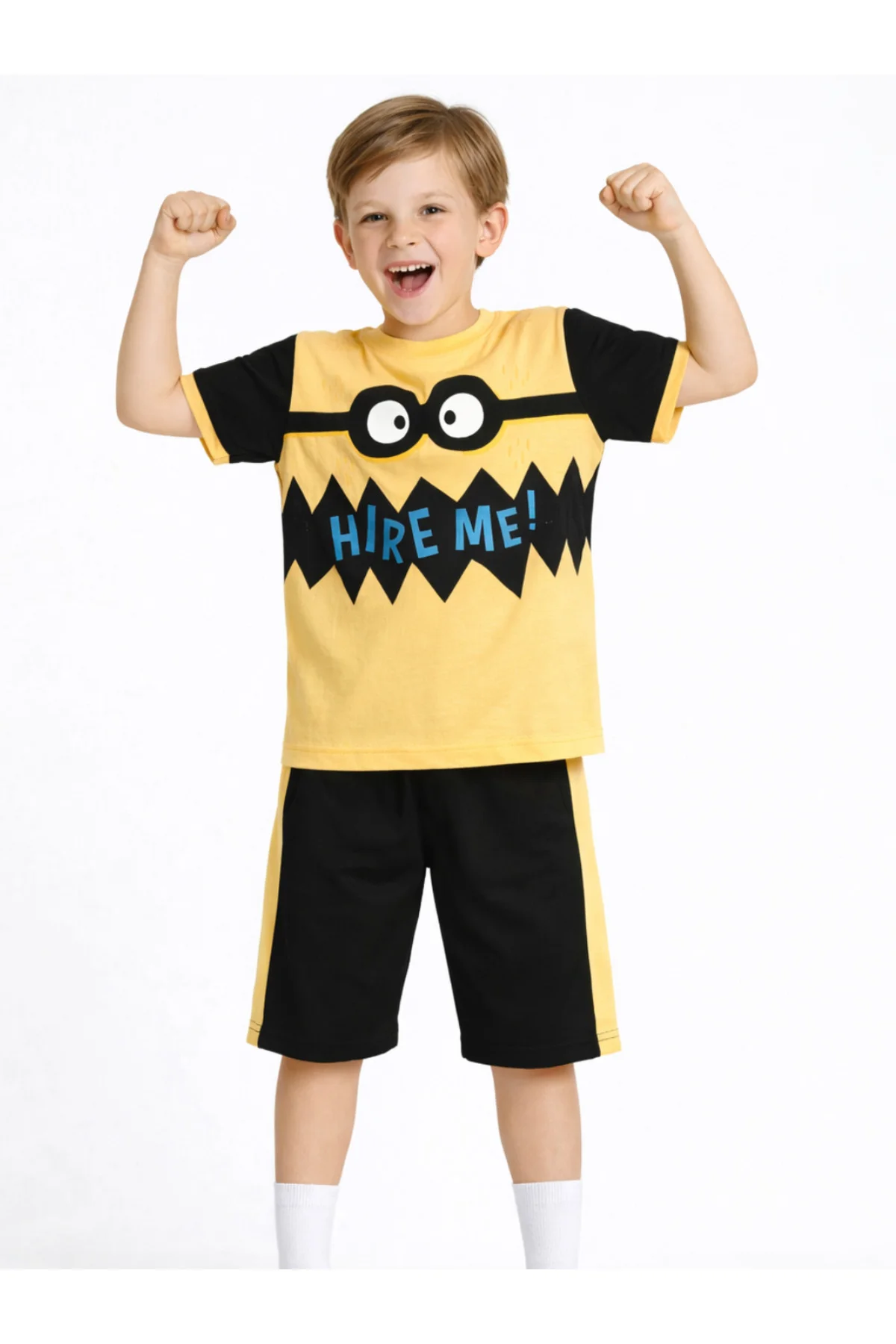 Hire Me Erkek Çocuk Şort T-shirt Takım