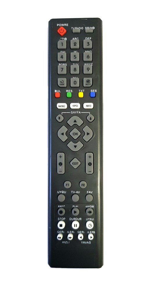 Hiremco NOVA HD Uydu Kumandası Hiremco NOVA HD Uydu Kumandası