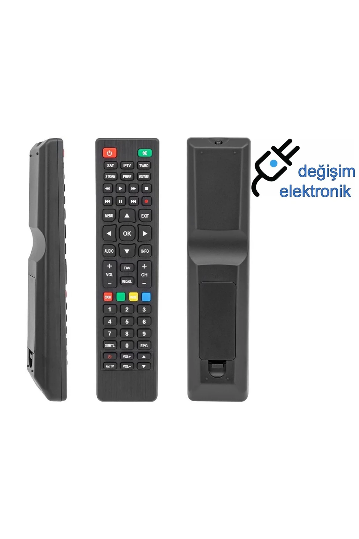 Hiremco V10 Mini Hd Uydu Kumandası Hiremco V10 Mini Hd Uydu Kumandası