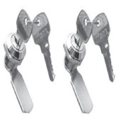 Hisar Düz Mandallı 2 Adet Anahtarlı Pano ve Dolap Kilidi