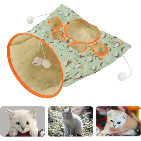 Hışırtılı Kedi Oyun Tüneli Çantası