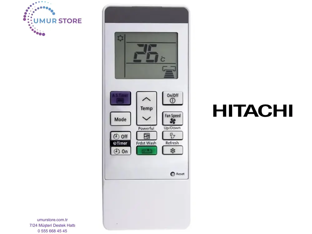 Hitachi RAS-24CH5 Uyumlu Klima Kumandası