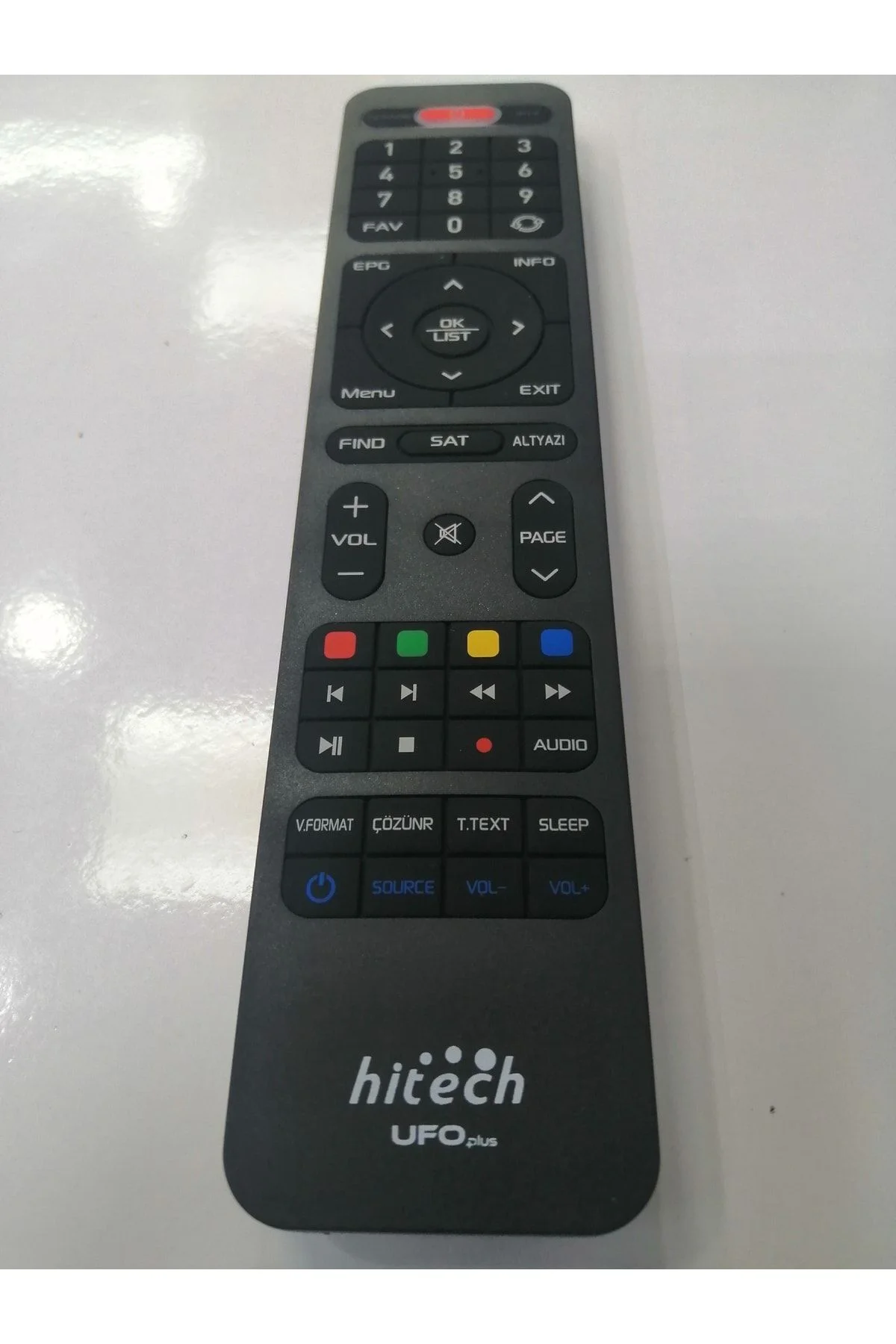 Hitech Ufo+plus Hd Uydu Orjinal Kumandası Hitech Ufo+plus Hd Uydu Orjinal Kumandası