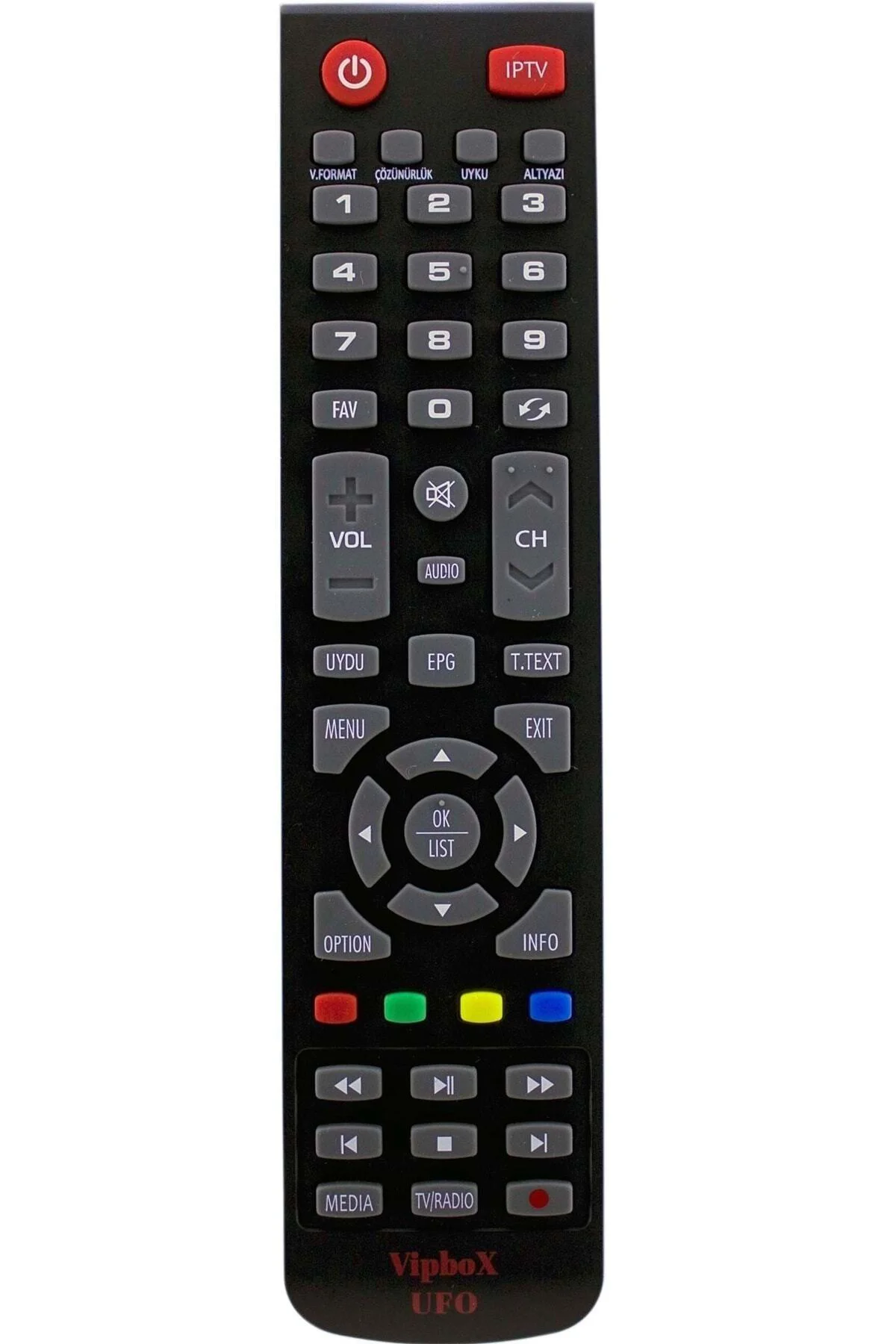 Hıtech Vıp Box Ufo Iptv Uydu Kumandası Hıtech Vıp Box Ufo Iptv Uydu Kumandası