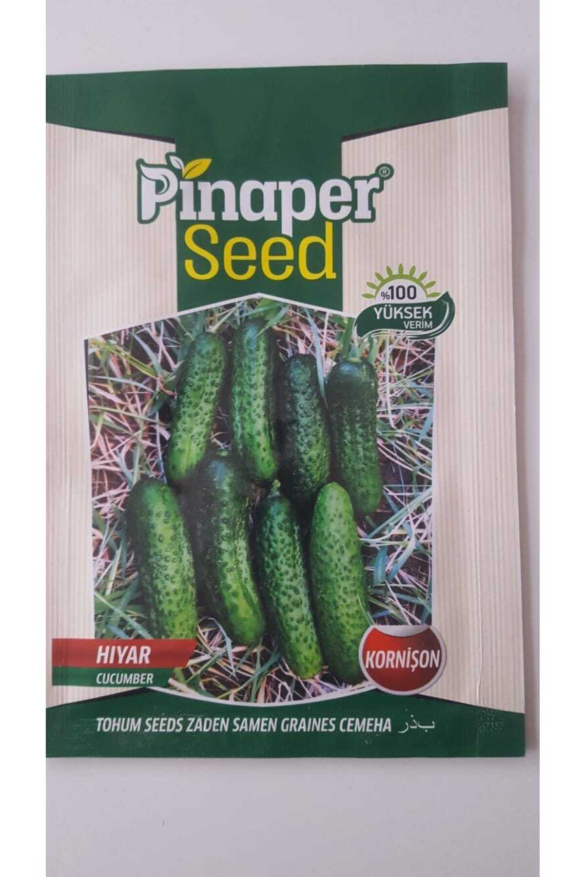 Pinaper Seed Hıyar( Kornişon) Tohumu 1 Paket %100 Yüksek Verimlidir.