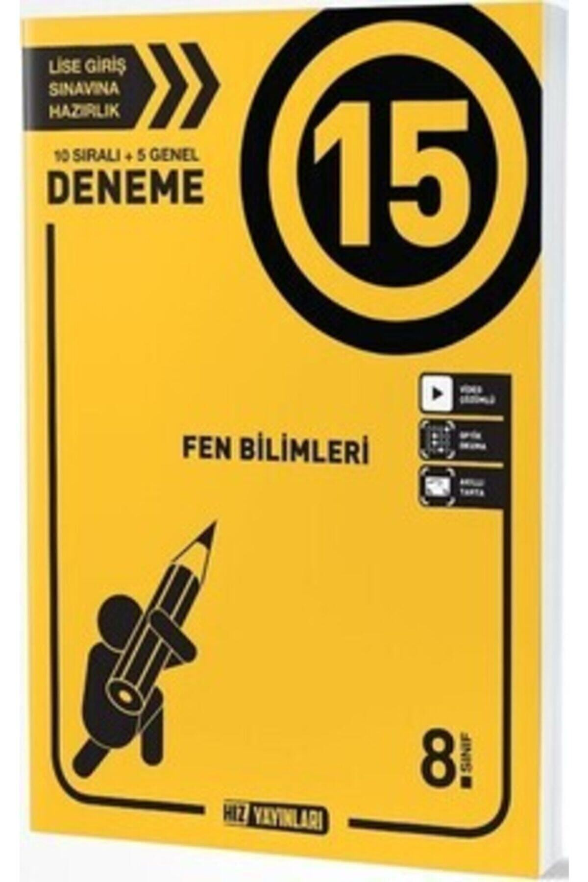 Hız 8. Sınıf Deneme Fen Bilimleri Deneme 15 Li