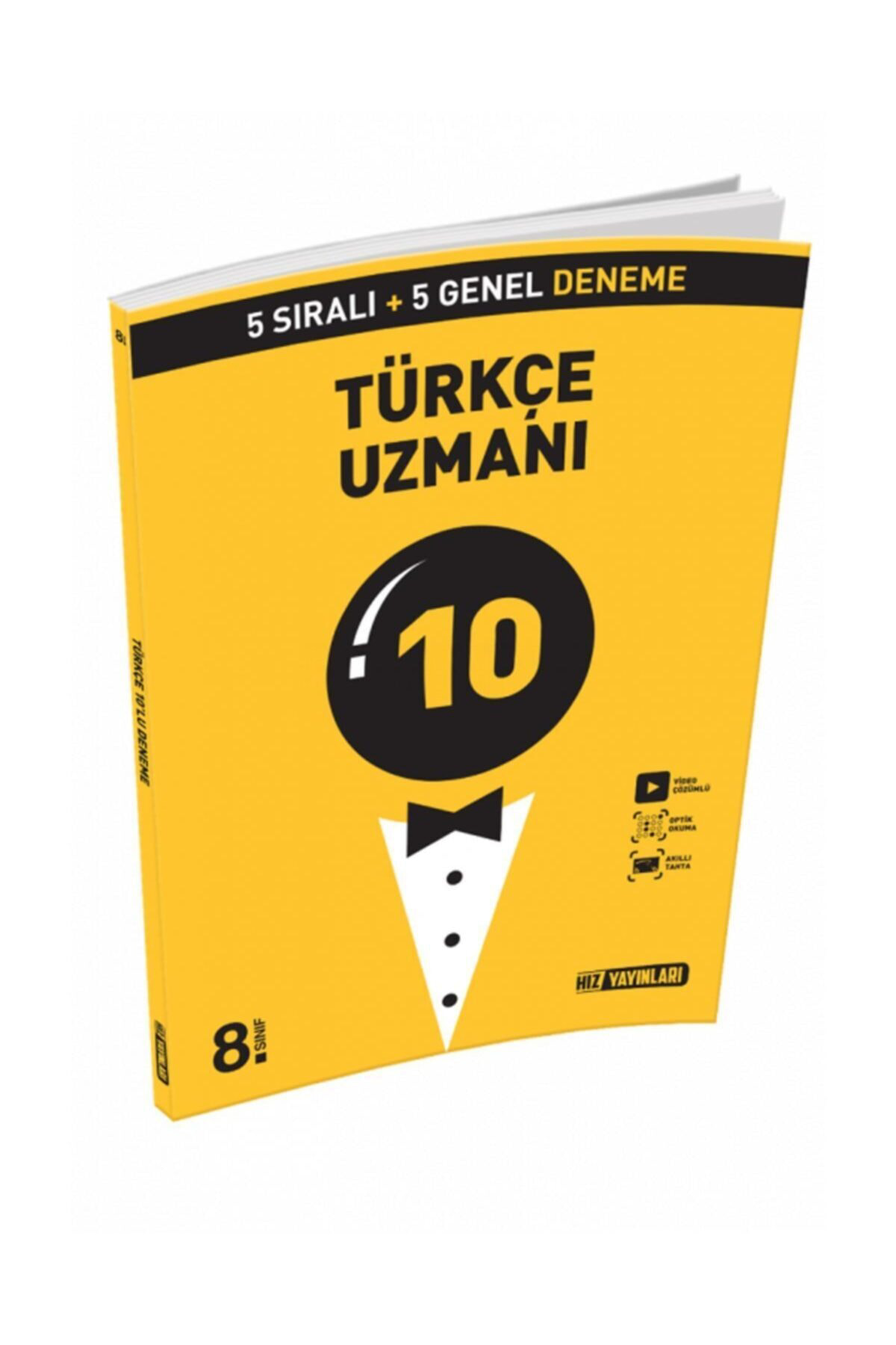 Hız 8. Sınıf Deneme UZMAN Türkçe Deneme 10 Lu