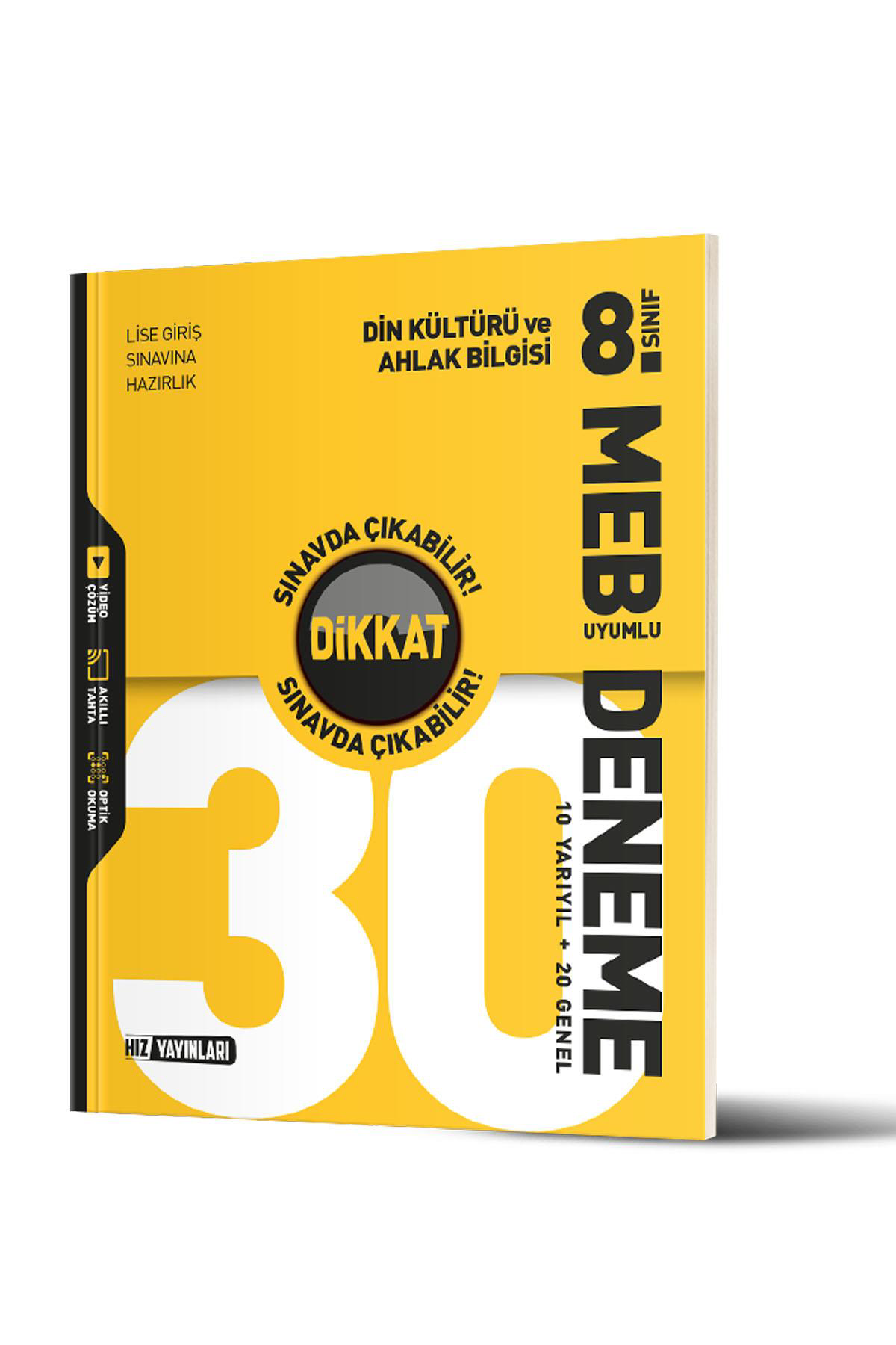 Hız 8. Sınıf Din Kültürü 30’lu Deneme