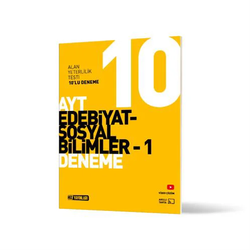 Hız AYT Türk Edebiyatı-Sosyal Bilimler 1-10'lu Deneme Hız AYT Türk Edebiyatı-Sosyal Bilimler 1-10'lu Deneme