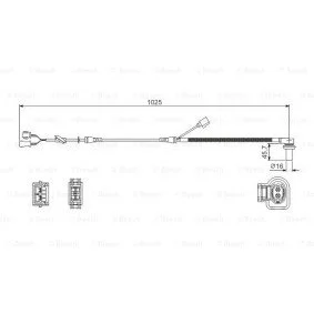 Hız Sensörü - 1 Adet (SWB)(927800033)(8D0927803D)