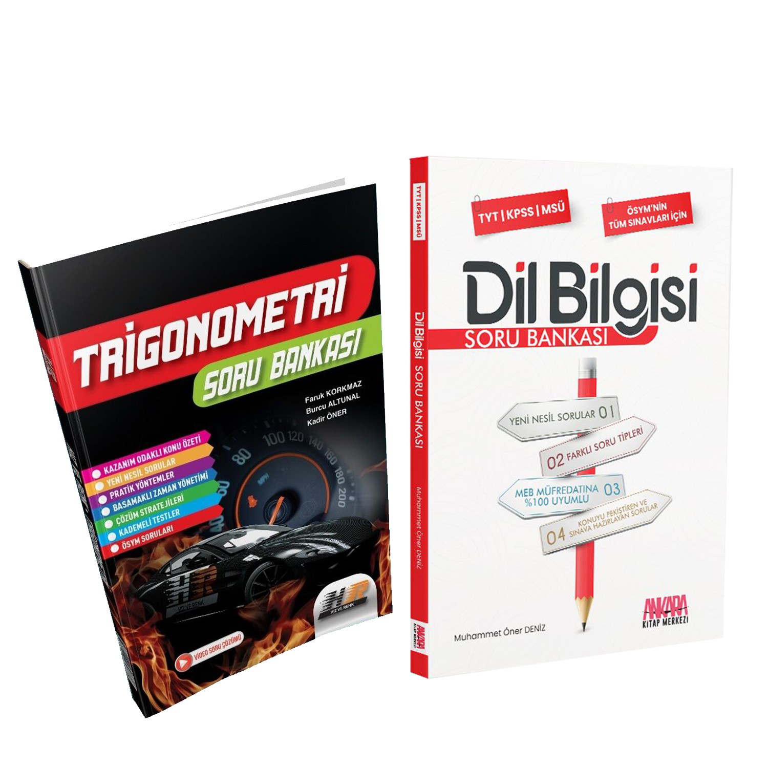 Hız ve Renk Trigonometri ile AKM Dil Bilgisi Soru Bankası Seti 2 