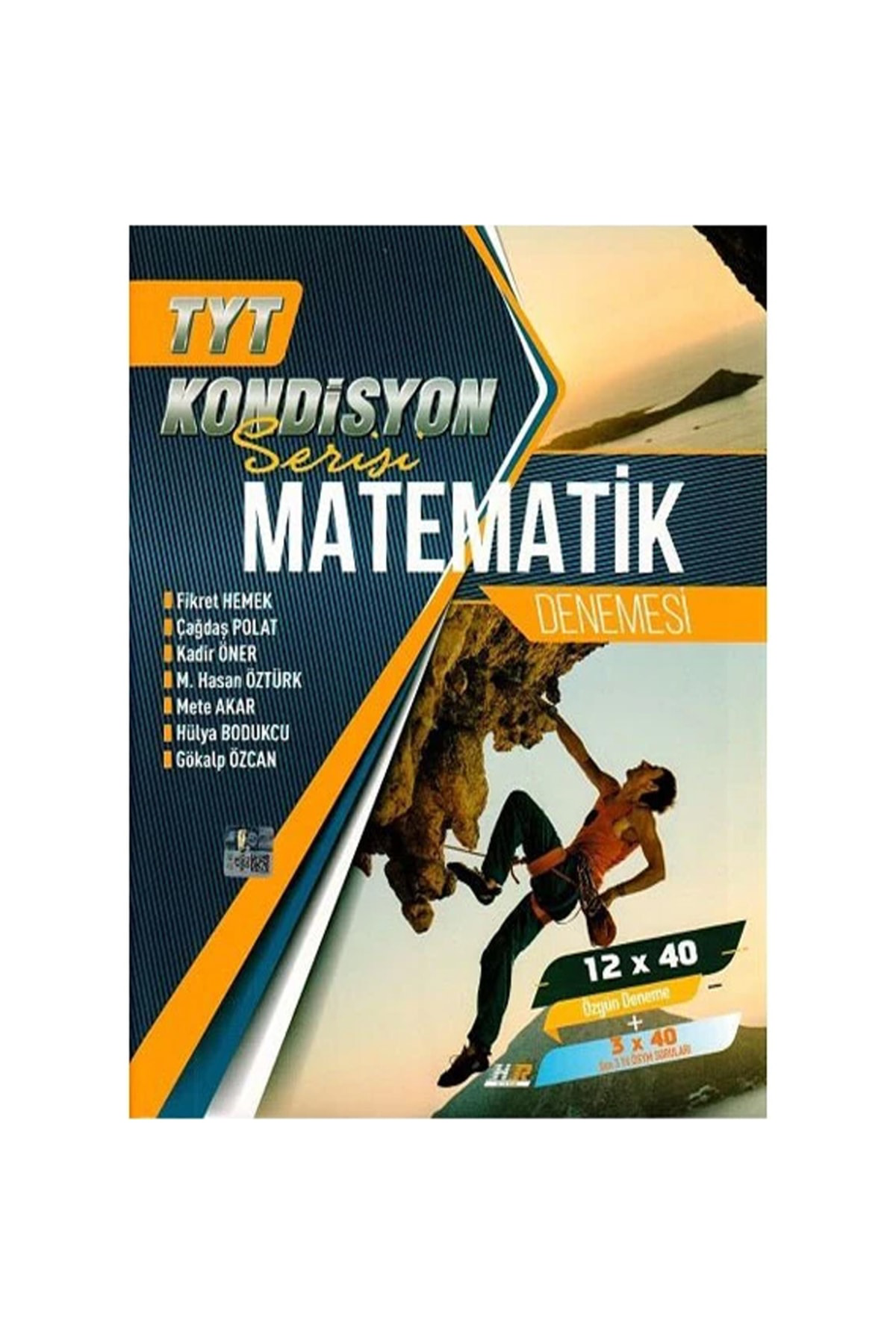 Hız ve Renk Yayınları TYT Matematik Kondisyon Serisi 12 x 40 Dene