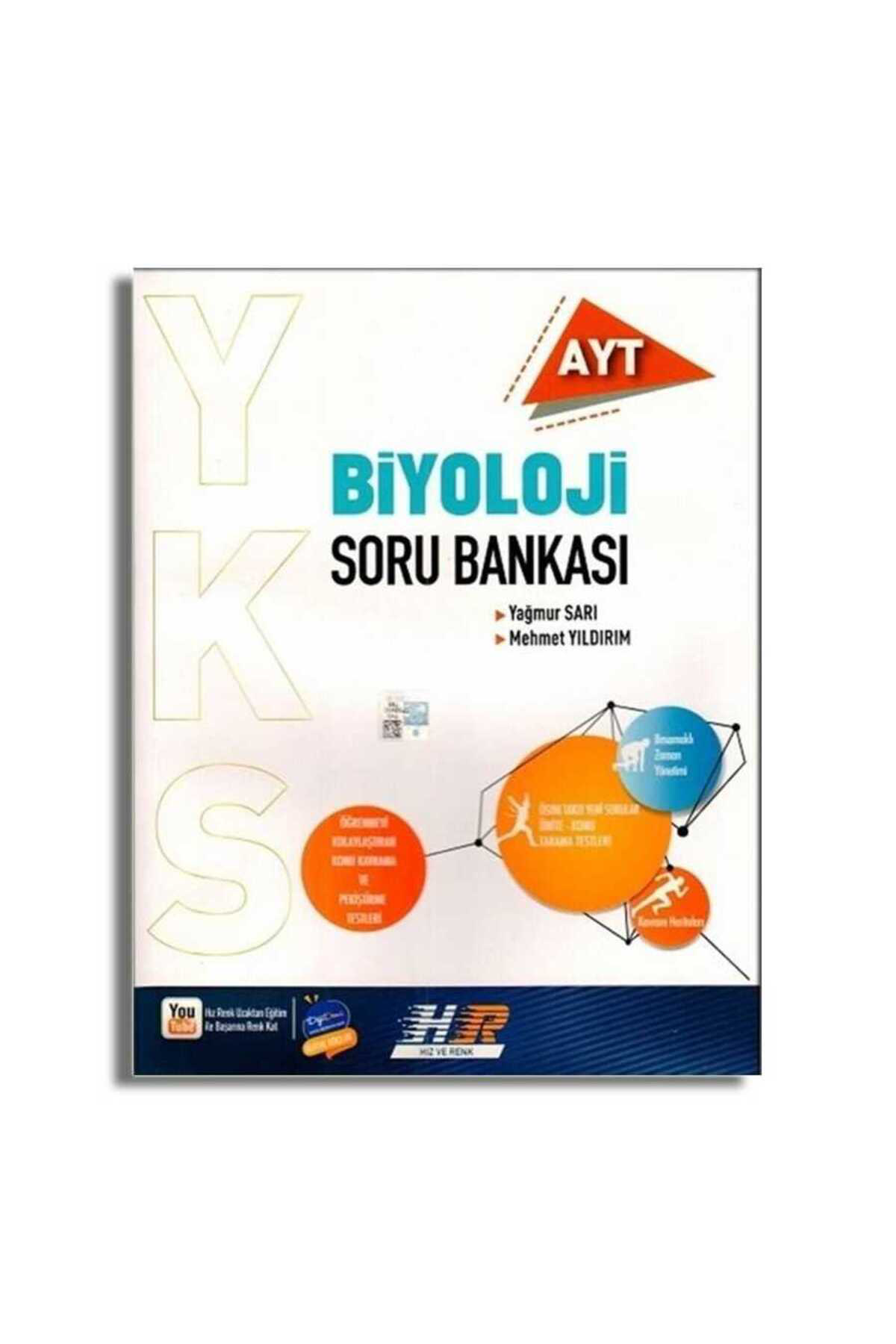 Hız ve Renk YKS AYT Biyoloji Soru Bankası Hız ve Renk Yayınları